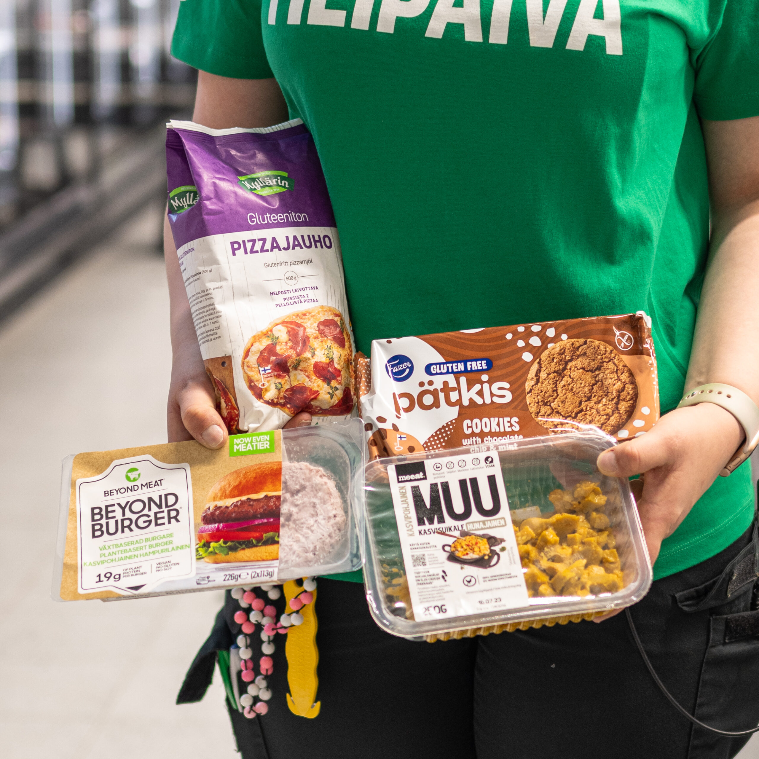 Laaja valikoima erikoisruokavalioille S-market W Herkussa